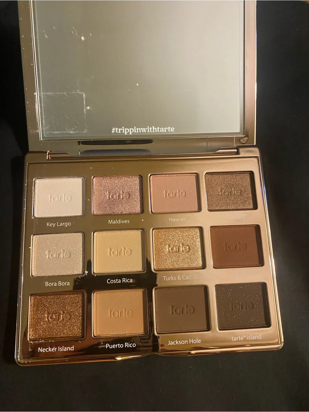NIB Tarte Eyeshadow Palette - Gold, Bronze, Cream, Brown